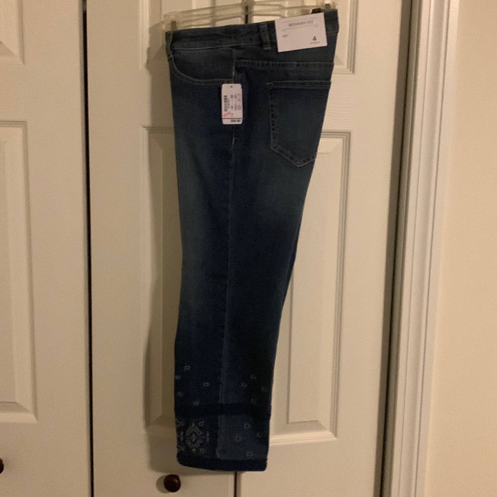 Modern fit jean capri